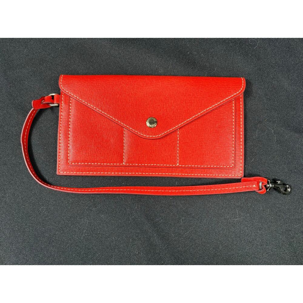 Dooney & Bourke Envelope Wallet, Wristlet Red Card Case Attachment